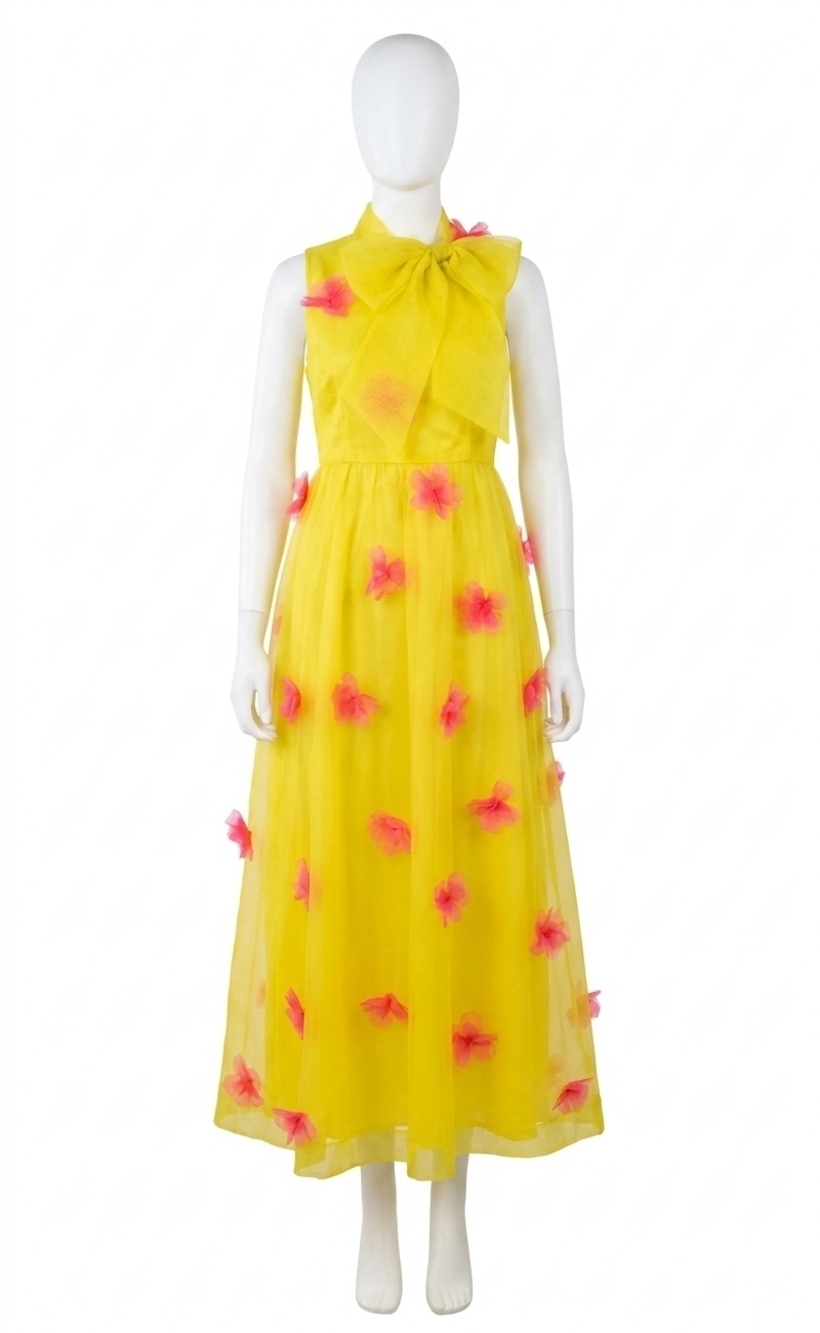 NEW EMILY MCCARTHY bella maxi garden party in garden party